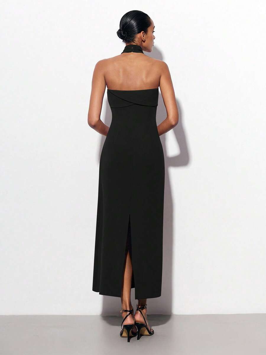 Make a statement in this stunning orange maxi dress that's ready for any celebration! The elegant silhouette features a flattering side slit that adds movement and sophistication, while the vibrant hue ensures you'll turn heads at weddings, parties, and festive gatherings. Crafted for the modern guest who refuses to blend in, this dress combines timeless style with contemporary flair. Whether you're dancing the night away or mingling with friends, you'll feel confident and fabulous in this show-stopping pie