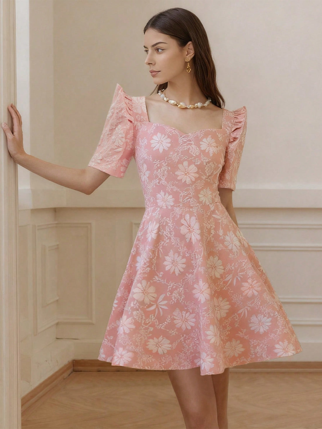 Twirl into elegance with this stunning pink Filipiniana dress, where tradition meets contemporary flair. The delicate butterfly sleeves flutter with every movement, while cascading ruffles add romantic volume and dimension. Perfect for special occasions, fiestas, or anyone wanting to celebrate their heritage with style. This modern take on a classic silhouette flatters the figure while keeping you comfortable and confident. Embrace your inner fashionista in this show-stopping piece that's sure to turn heads