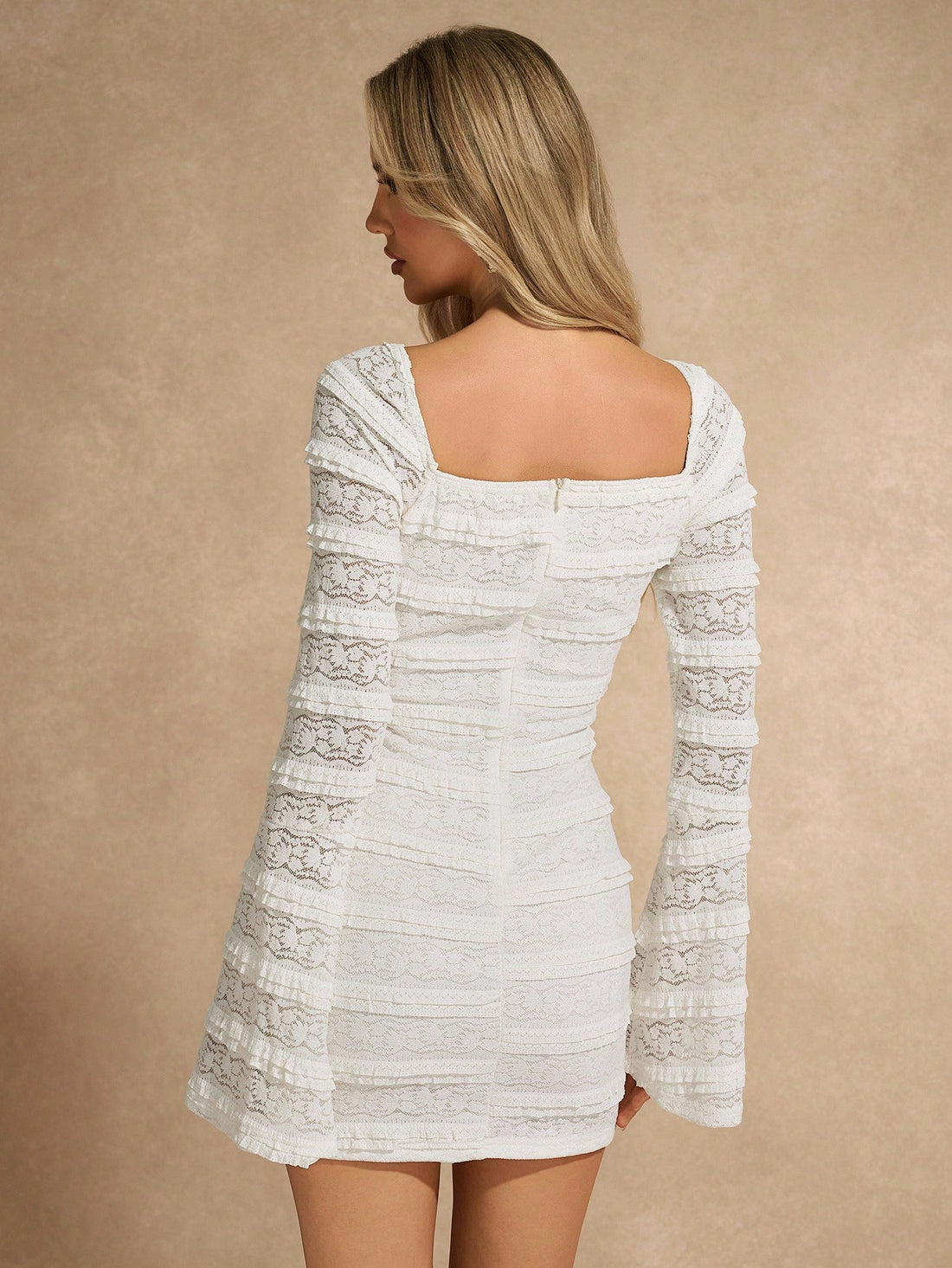 Elevate your wardrobe with this stunning jacquard flare sleeve dress that's equal parts sophisticated and fun. The fitted silhouette flatters your figure while the dramatic flare sleeves add a playful twist that turns heads. Crafted with intricate jacquard detailing, this piece transitions seamlessly from brunch to evening events. Perfect for anyone who loves making a statement without trying too hard—because looking fabulous should feel effortless.