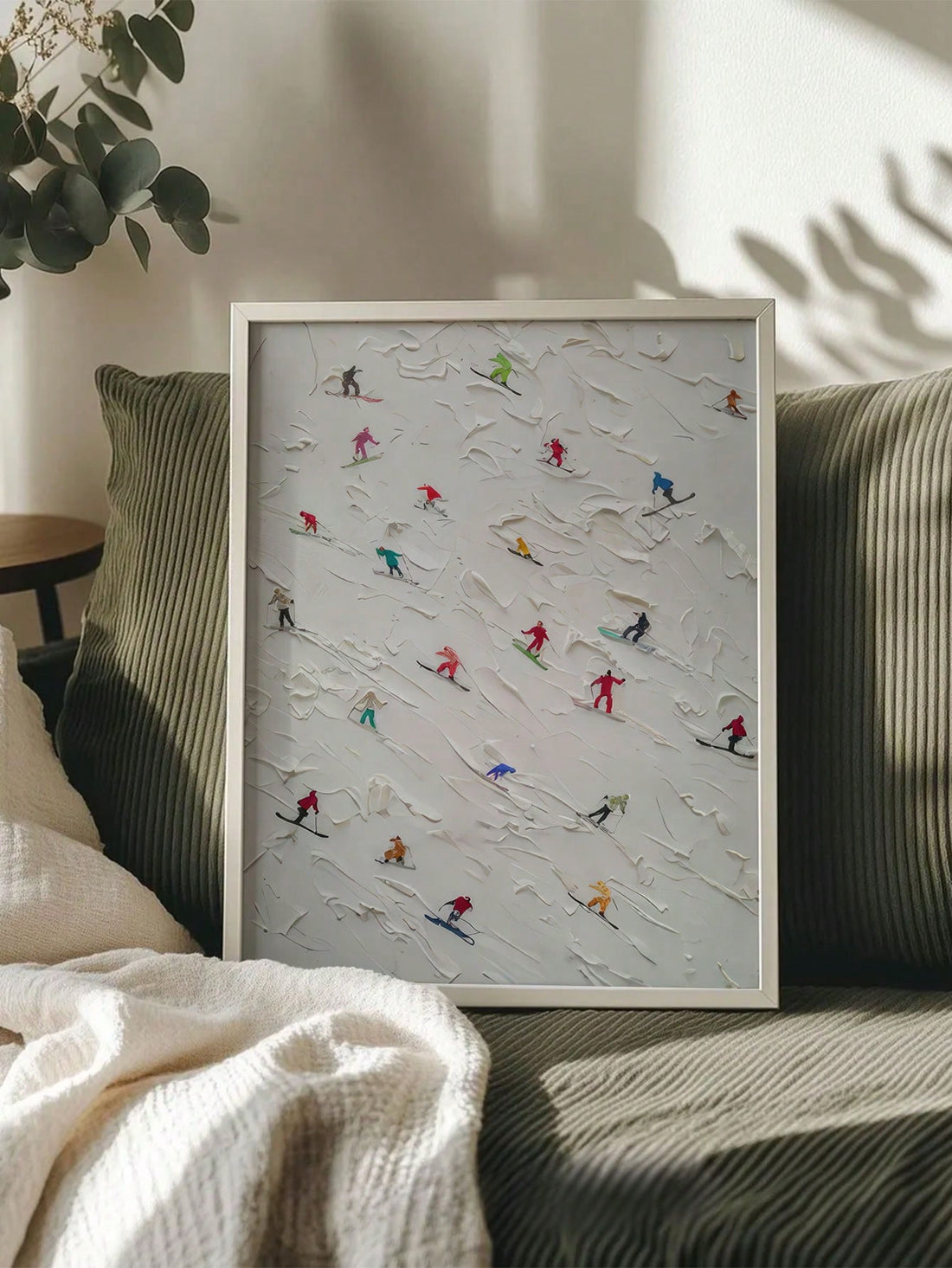 Bring the slopes indoors with this charming mini skier canvas art poster! Perfect for ski enthusiasts and cozy cabin vibes, this vintage-inspired piece captures the thrill of winter adventures in a whimsical way. Whether you're decorating a mountain retreat or adding a touch of alpine charm to your home, this playful artwork celebrates the joy of hitting the slopes. Ideal for creating that warm, nostalgic atmosphere that makes any space feel like a winter wonderland. A must-have for anyone who lives for sno