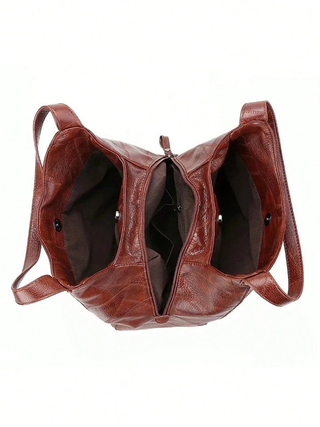 Elevate your everyday carry with this fabulous faux leather bucket tote—the perfect blend of style and practicality. Its spacious interior keeps all your essentials organized, while the secure zipper closure ensures nothing goes missing during your adventures. The sleek shoulder straps make it effortless to carry, whether you're heading to brunch, the office, or weekend getaways. With its chic silhouette and versatile design, this tote pairs seamlessly with any outfit. Who says functional can't be fashionab