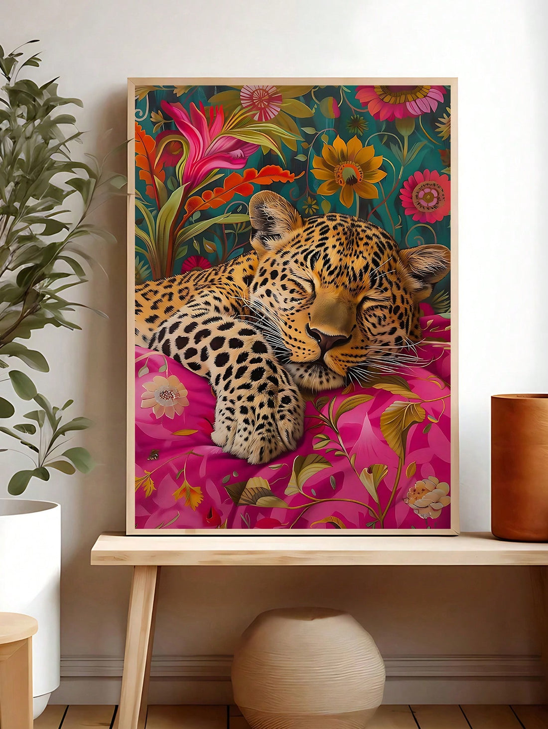 Bring wild sophistication to your walls with this striking vintage tiger canvas print. Rendered in bold black and white minimalist style, it captures the raw elegance of nature without overwhelming your space. Perfect for adding personality to living rooms, bedrooms, or creative studios, this piece transforms any wall into a conversation starter. The timeless monochrome palette pairs effortlessly with modern, eclectic, or traditional decor, making it a versatile choice for adventurous decorators. Whether yo