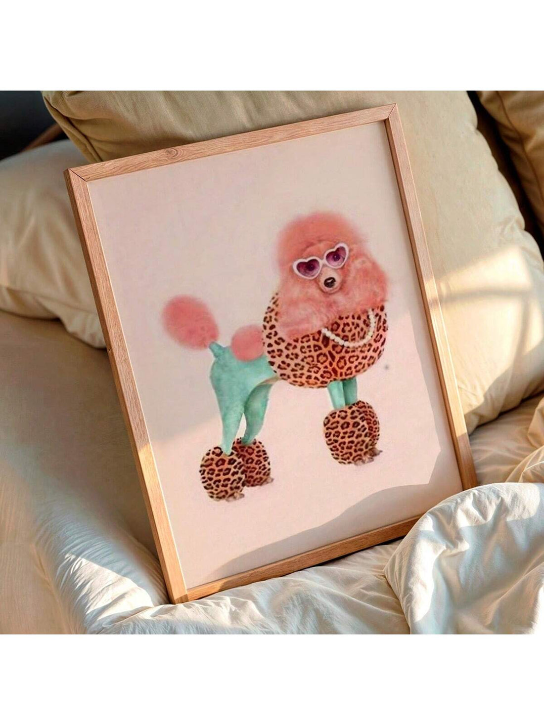 Celebrate your love for poodles with this charming canvas art that brings personality to any room. Featuring a stylish poodle design, this unframed piece is perfect for dog enthusiasts who want to showcase their furry passion. The playful artwork works beautifully in living rooms, bedrooms, or offices, adding a touch of whimsy to your walls. Whether you're decorating your own space or searching for a thoughtful gift for a fellow poodle admirer, this canvas captures the elegance and charm of everyone's favor