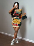 Full length view of casual summer fall streetwear outfit