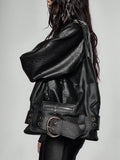 Black crescent shoulder bag with adjustable strap and zipper pocket