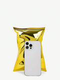 Gold party clutch bag - view 4