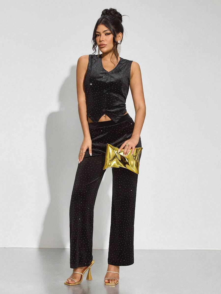 Gold party clutch bag - view 7