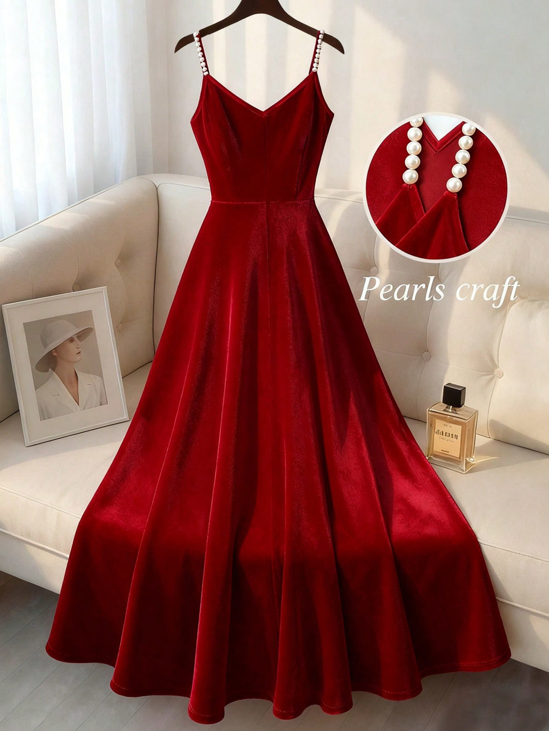 Ooh là là! Elevate your party game with this chic French-inspired spaghetti strap dress that's equal parts sophisticated and fun. The sleek red hue commands attention while the delicate straps keep things effortlessly elegant. Whether you're celebrating autumn gatherings or ringing in the New Year, this dress delivers that coveted Parisian vibe without trying too hard. Slip it on and let your confidence do the talking—because sometimes the best accessory is simply feeling fabulous.