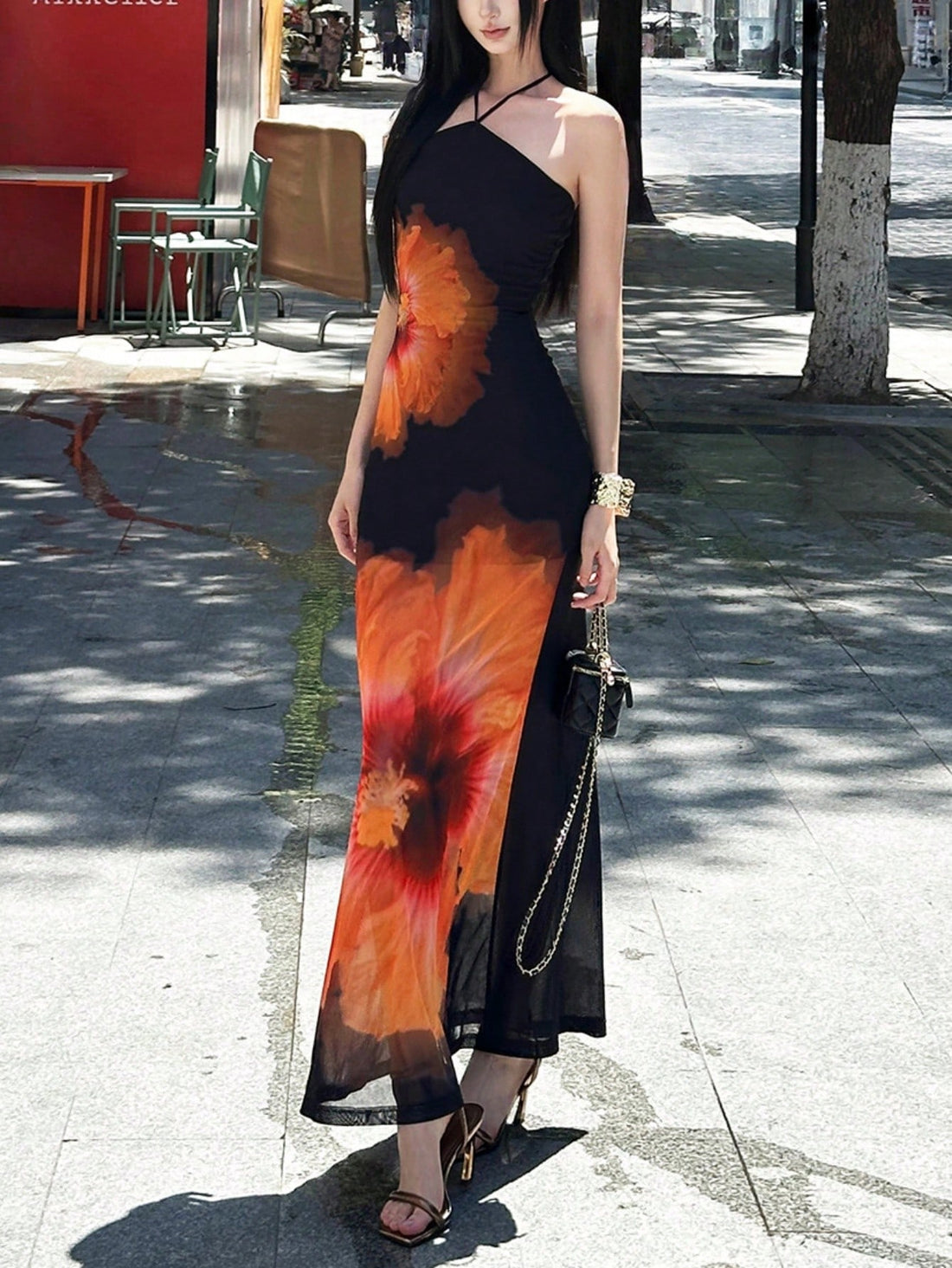 Turn heads this season in our vibrant halter neck printed dress, designed to celebrate your curves with a flattering cinched waist. The playful print adds personality while the halter neckline offers a chic, confident look perfect for summer adventures. Whether you're heading to brunch, a beach getaway, or evening gatherings, this versatile piece transitions effortlessly from day to night. Comfortable, stylish, and undeniably fun—your new go-to dress awaits!