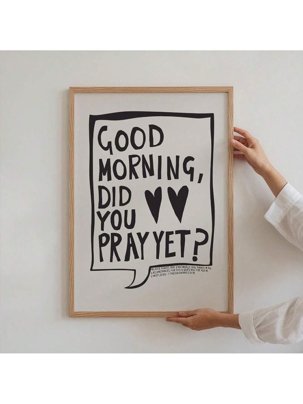 Transform your space with this minimalist Christian scripture canvas art that brings spiritual inspiration straight to your walls. Featuring clean lines and modern design, this piece celebrates faith through elegant typography and thoughtful imagery. Perfect for bedrooms, living rooms, or apartments, it sparks meaningful conversations while adding a touch of grace to your décor. Whether you're seeking daily encouragement or a meaningful gift for someone special, this Bible verse wall art combines contempora