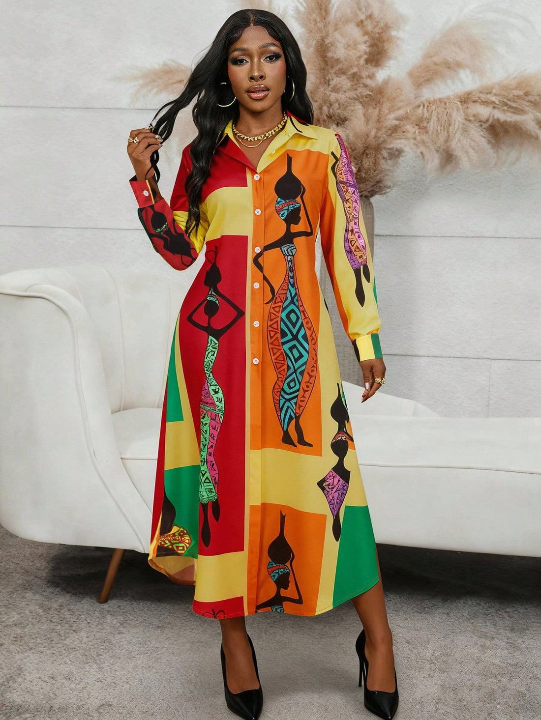 Elevate your warm-weather wardrobe with this vibrant multi-color casual dress that's practically made for those carefree vacation days. The playful color palette brings instant joy to your spring and summer adventures, while the relaxed fit keeps you comfortable whether you're exploring new destinations or lounging by the beach. Effortlessly chic and endlessly versatile, this dress transitions seamlessly from day outings to casual evening plans. Throw it on with your favorite sneakers or sandals and let the