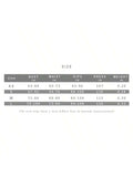 Size chart for yellow leopard print halter bodycon maxi dress