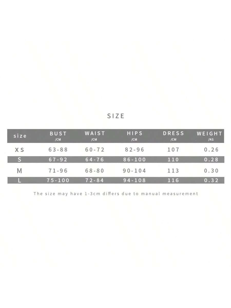 Size chart for yellow leopard print halter bodycon maxi dress