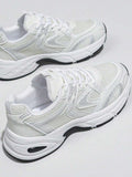 low-top platform sneakers image 34 showing visible mesh, laces, color, sole, toe, heel, or sneaker construction details