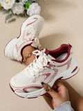 low-top platform sneakers image 4 showing visible mesh, laces, color, sole, toe, heel, or sneaker construction details