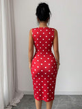 Apricot midi dress view 13