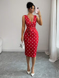 Apricot midi dress view 14
