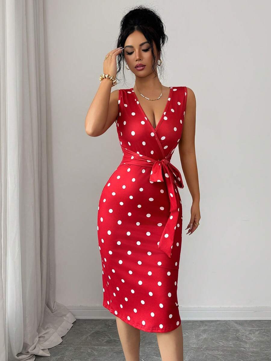 Apricot midi dress view 16