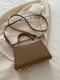 Image 12 - product view of Stylish Mini Polka Dot PU Leather Clutch Handbag for Fashion-Forward Looks