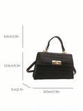 Image 18 - texture detail of Stylish Mini Polka Dot PU Leather Clutch Handbag for Fashion-Forward Looks