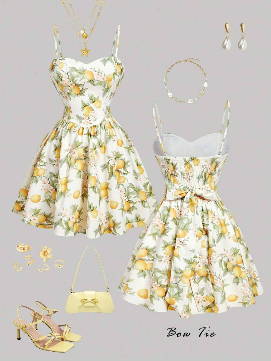 Turn heads at your next summer event in this vibrant yellow spaghetti strap dress. The delicate thin straps offer a flattering, minimalist silhouette while the striking back bowknot detail adds an unexpected touch of elegance and movement. Perfect for music festivals, raves, and warm-weather celebrations, this piece combines bold color with refined design. The lightweight fabric ensures comfort during long days and nights of dancing and socializing. A versatile statement piece that transitions effortlessly 