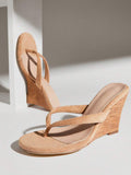 Step into warm-weather style with these Minimalist Ankle Strap Wedge Sandals for Women, designed to bring effortless elegance and all-day comfort to your everyday wardrobe. The clean, modern silhouette pairs beautifully with dresses, jeans, shorts, skirts, and linen outfits, making these wedges a versatile choice for everything from weekend brunches to beach vacations and casual evenings out.