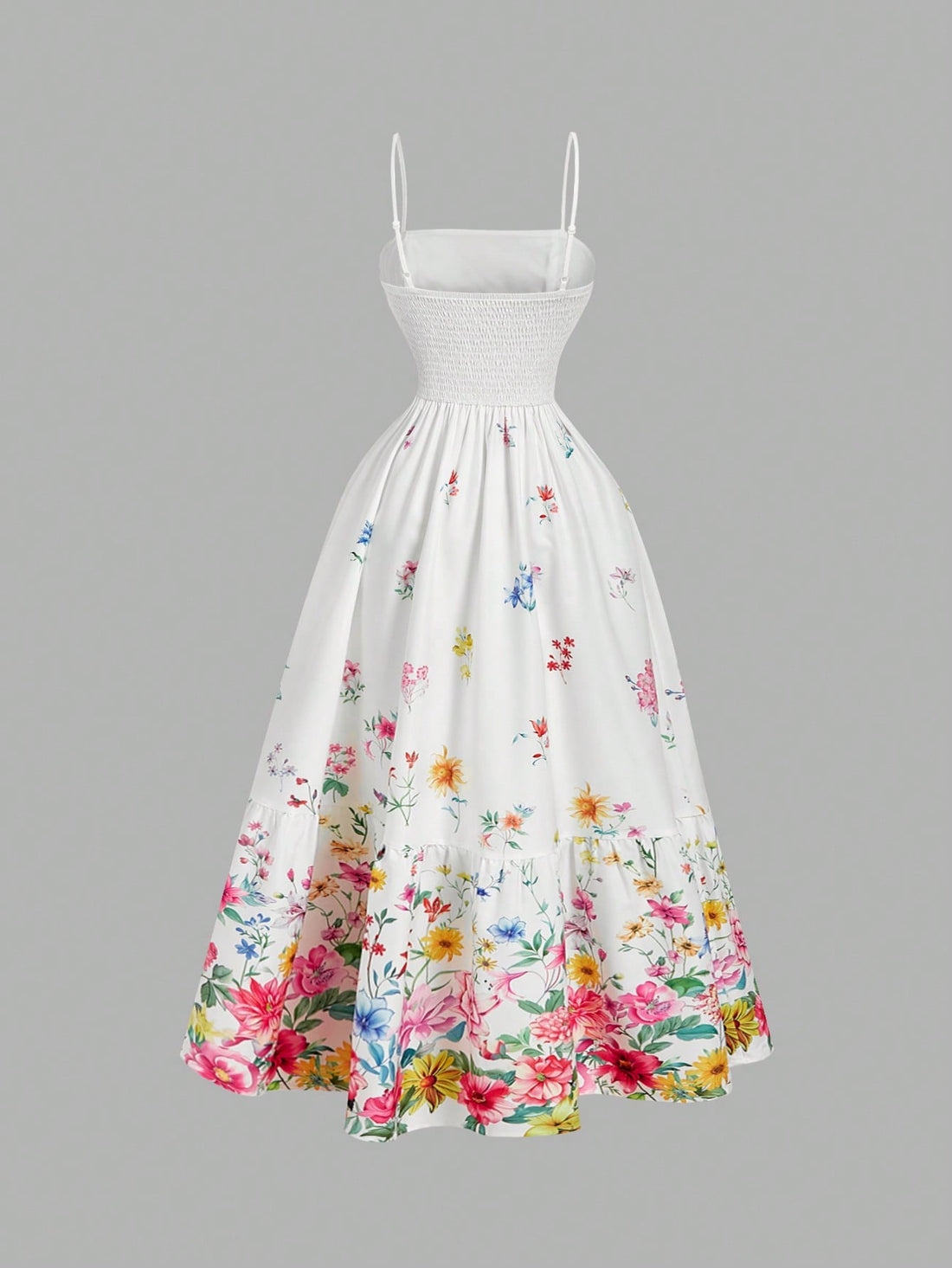 Elevate your wardrobe with this stunning tiered dress, featuring a vibrant floral print that captures effortless elegance. The layered silhouette creates beautiful movement and dimension, flattering various body types while offering comfortable wear throughout the day. Versatile enough for beach getaways, garden parties, or intimate dinners, this piece transitions seamlessly from casual to dressy occasions. The flowing design and thoughtful construction make it an essential addition for anyone seeking a dre