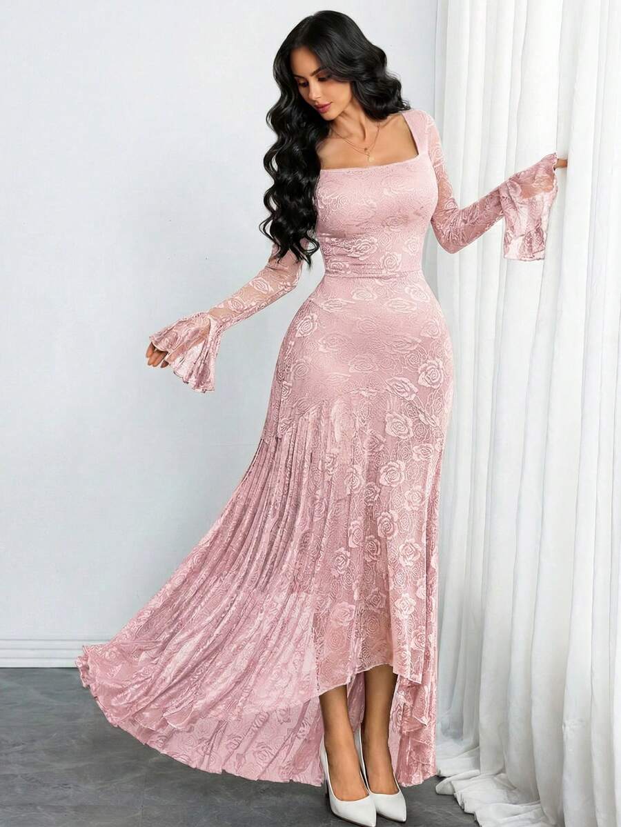 Experience the breathtaking fusion of heritage Parisian artistry and sharp, modern architectural tailoring. This stunning lace ensemble is meticulously designed for the woman who values a high-fashion, "quiet luxury" approach to seasonal dressing—the ultimate centerpiece for prestigious holiday retreats, exclusive date-night soirées, and high-authority summer vacations.