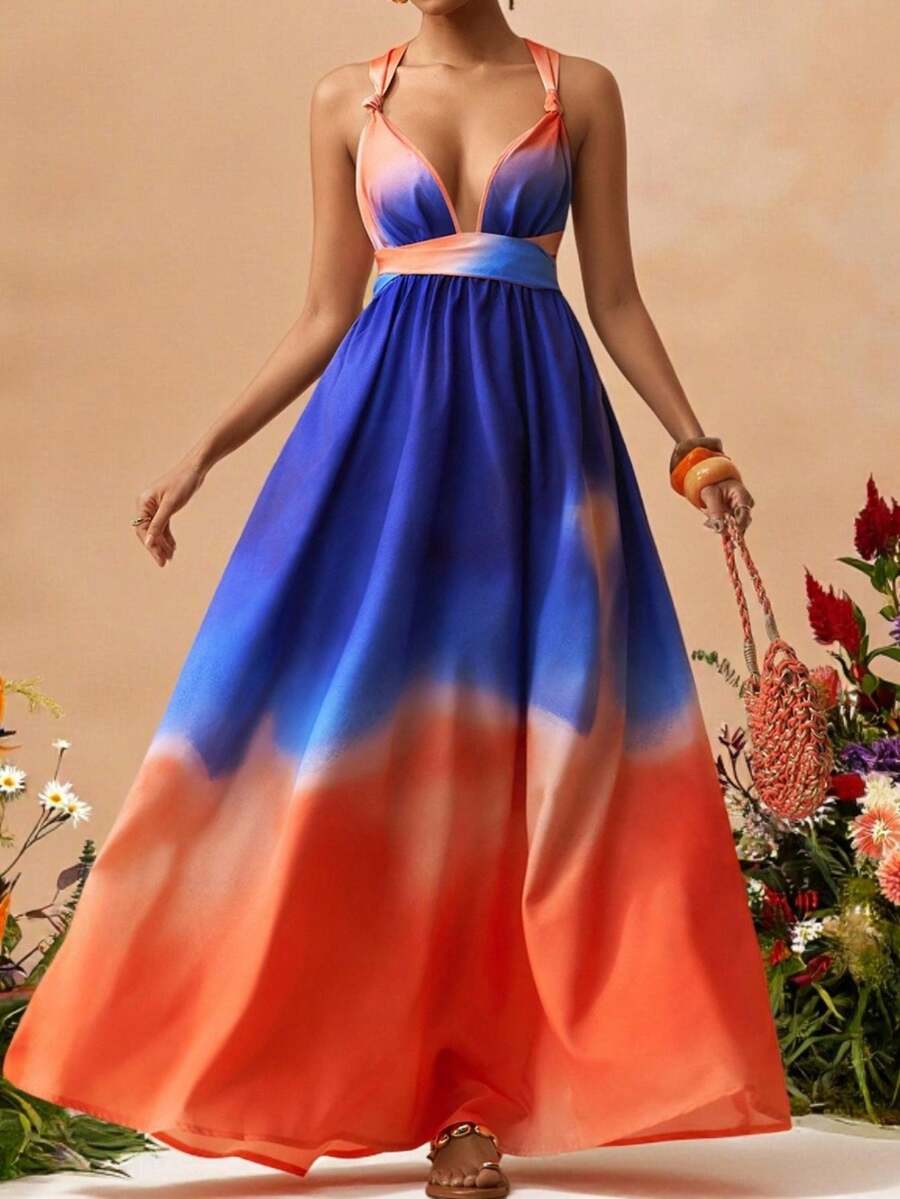 Experience the breathtaking fusion of artisanal heritage and sharp, modern architectural tailoring. This stunning blue ombre ensemble is meticulously designed for the woman who values a high-fashion, "quiet luxury" approach to seasonal dressing—the ultimate centerpiece for prestigious music festivals, exclusive coastal soirées, and high-authority spring outings.