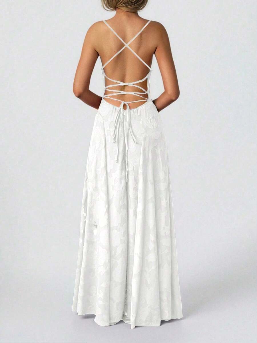 Embrace Timeless Romance with Our Chic Spring Backless Lace Dress!

Step into the season of renewal with a dress that perfectly balances sophisticated elegance and daring allure. This intricate lace masterpiece is designed for the woman who wants to feel both ethereal and confident during her most memorable celebrations.

Exquisite Lace Artistry: Featuring delicate, high-quality floral lace patterns, this dress offers a rich texture and a vintage-inspired aesthetic that never goes out of style.

Sultry Back