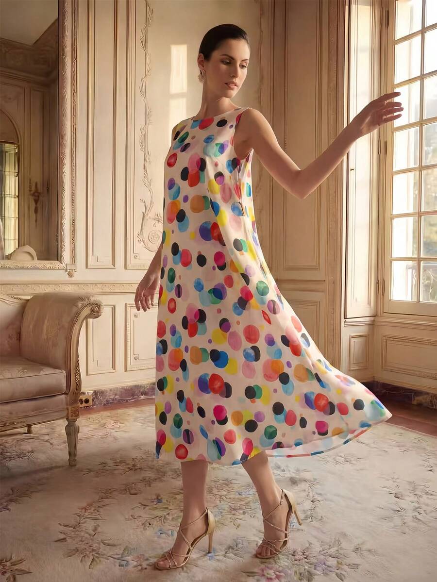 Experience the breathtaking fusion of bohemian heritage and sharp, modern architectural tailoring. This stunning patchwork ensemble is meticulously designed for the woman who values a high-fashion, "quiet luxury" approach to seasonal dressing—the ultimate centerpiece for prestigious spring garden parties, exclusive summer retreats, and high-authority coastal soirées.