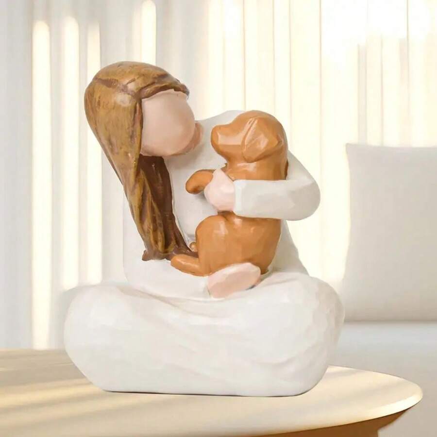 Thoughtful remembrance gift statue for dog lovers