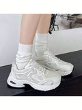 low-top platform sneakers image 29 showing visible mesh, laces, color, sole, toe, heel, or sneaker construction details