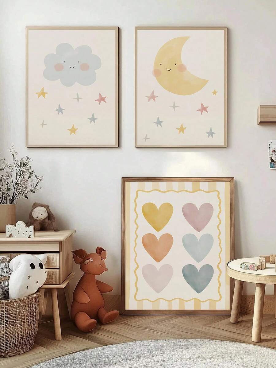 Bring warmth and whimsy to your child's room with this charming Boho Rainbow Teddy Bear Canvas Art. Featuring soft, playful colors and a cozy teddy bear design, this piece perfectly complements nursery and kids' bedroom décor. The multicolor palette adds a cheerful touch that appeals to both boys and girls, making it an ideal gift for newborns, toddlers, and children of all ages. Crafted with quality materials, this canvas art is designed for everyday display and creates a welcoming, imaginative space 