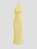 Lace midi dress view 10
