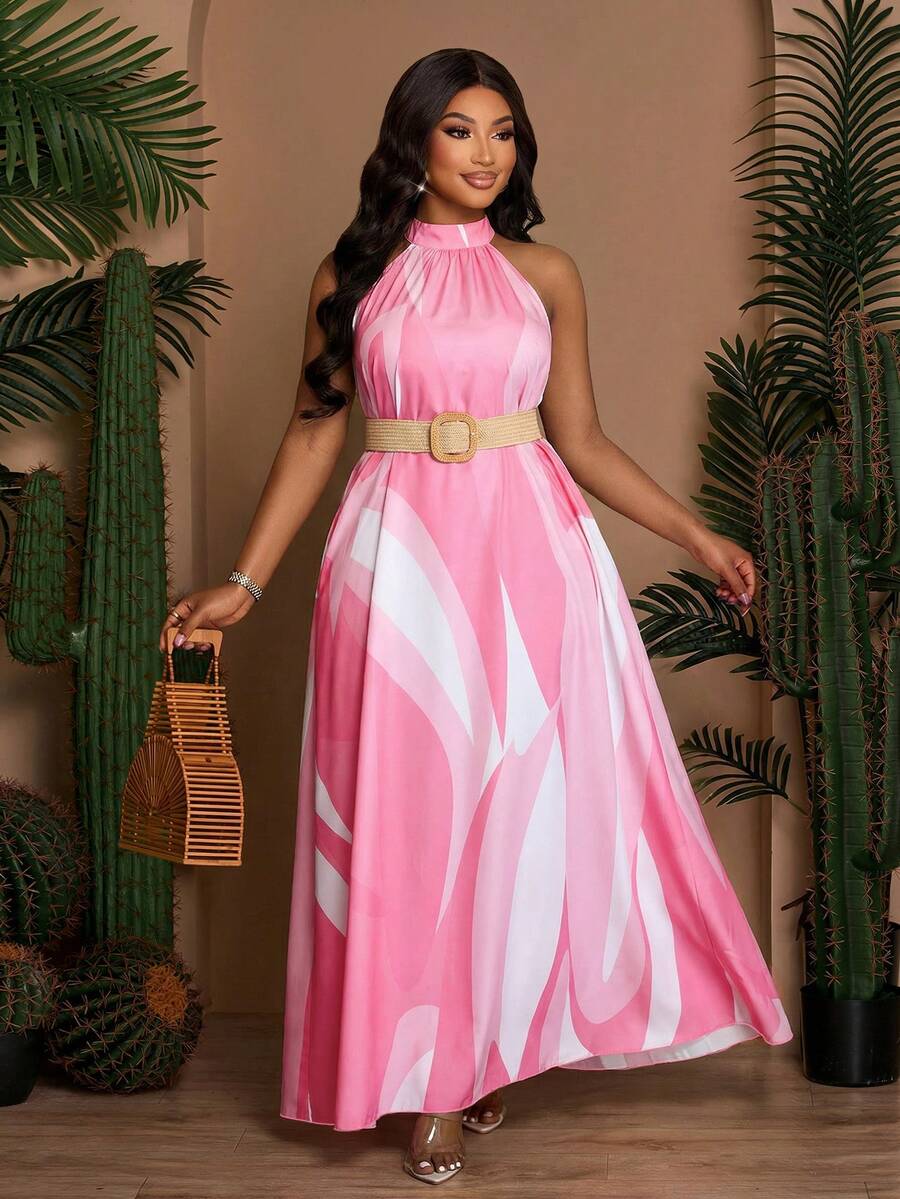 Experience the breathtaking fusion of coastal heritage and sharp, modern architectural tailoring. This stunning sleeveless A-line dress is meticulously designed for the woman who values a high-fashion, "quiet luxury" approach to inclusive dressing—the ultimate centerpiece for prestigious beach vacations, exclusive tropical retreats, and high-authority summer social gatherings.