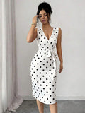 Apricot midi dress view 10