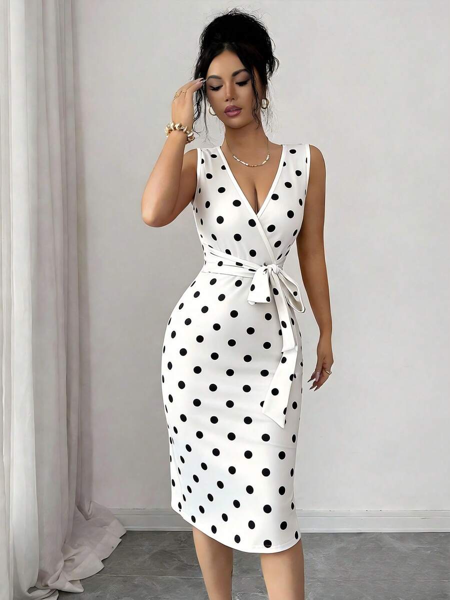 Apricot midi dress view 10