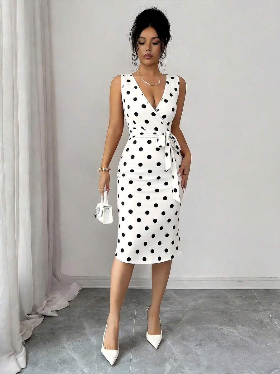 Apricot midi dress view 12