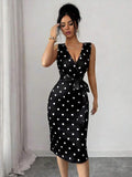 Apricot midi dress view 20