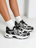 low-top platform sneakers image 32 showing visible mesh, laces, color, sole, toe, heel, or sneaker construction details