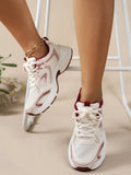 low-top platform sneakers image 25 showing visible mesh, laces, color, sole, toe, heel, or sneaker construction details