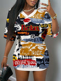 Stylish streetwear dress for fashion-forward women