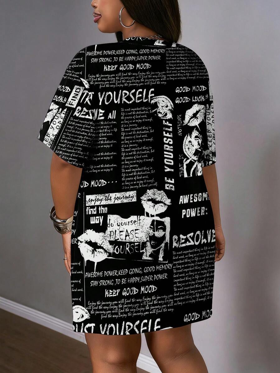 Stylish streetwear dress for concerts and casual occasions