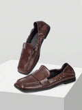 Top view of Women's Square Toe Pleated Casual Loafers for Effortless Style This Valentine's Day for casual loafer styling