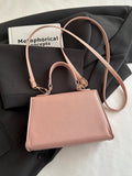 Image 25 - close-up of Stylish Mini Polka Dot PU Leather Clutch Handbag for Fashion-Forward Looks