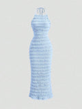 Lace midi dress view 7