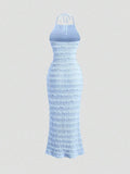Lace midi dress view 8