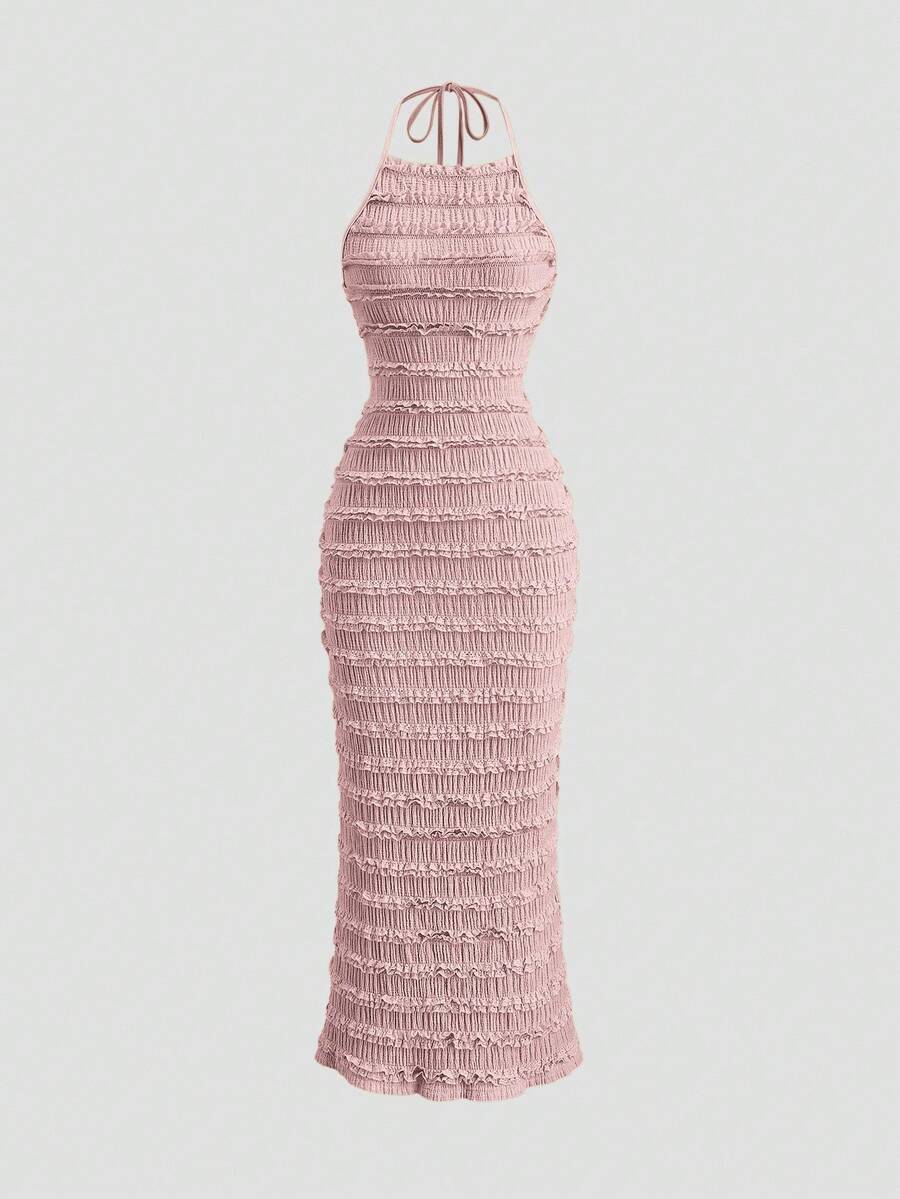 Lace midi dress view 4