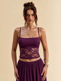 Front view of Chic and Comfortable Women's Casual Sleeveless Top & Mini Skirt Set for Summer Adventures for women co-ord styling